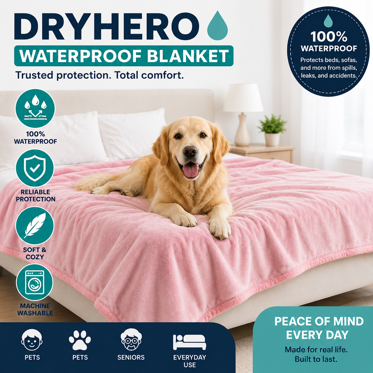DryHero (Waterproof Blanket)